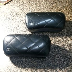 2 Chanel sunglass cases